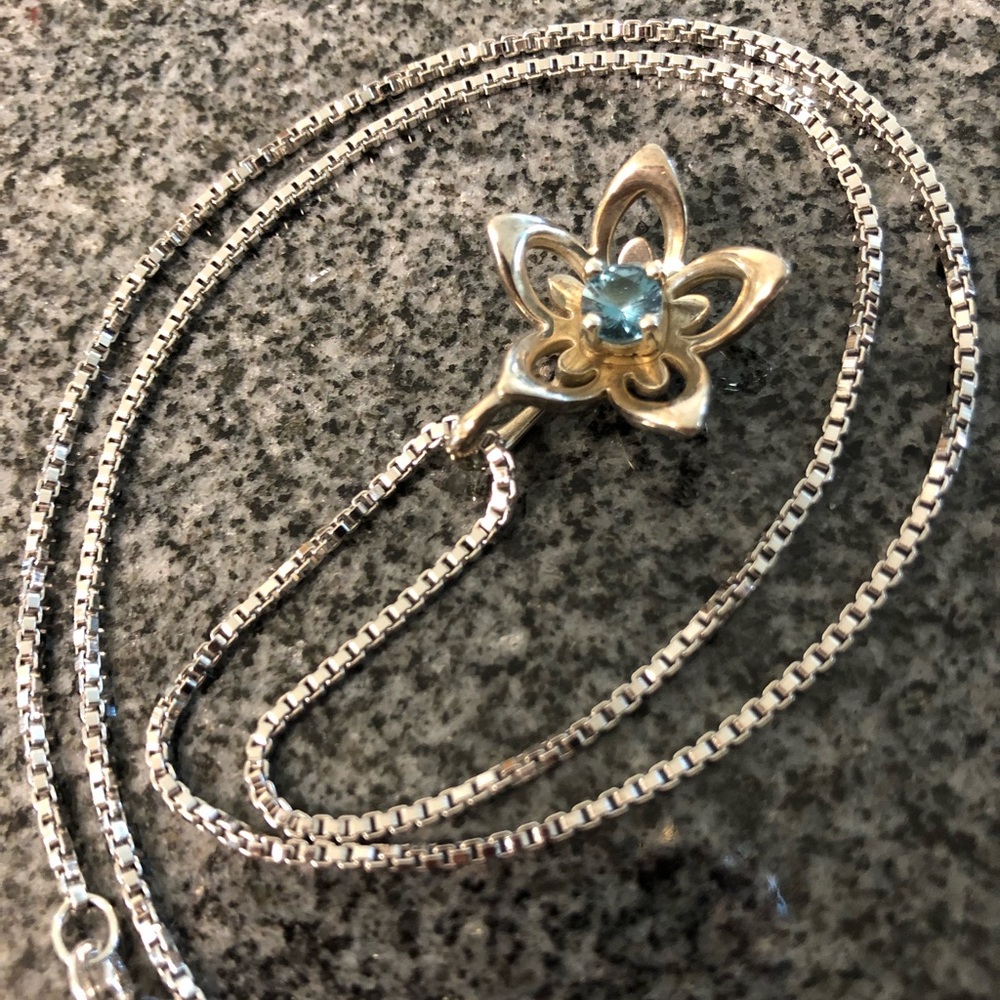 James Avery Necklace with Flower Charm